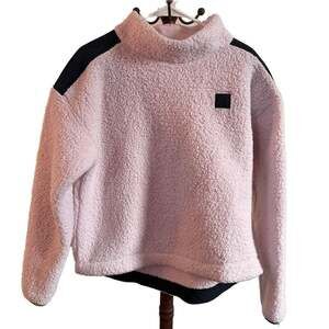Under Armour Sherpa High Pile Fleece Mock Neck Pullover Athleisure Size L